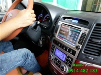 Màn hình DVD xe Hyundai Santafe 2006 – 2011 worca S90