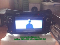  Màn hình cho xe navara np 300 2015 Đầu DVD Worca S90