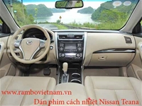 Dán phim cách nhiệt xe Nissan Teana